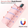 TUTT Smart Pill Organizer | Bluetooth 7-Day Medication Dispenser, Reminder Box | With Alarm for iOS & Android