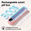 TUTT Smart Pill Organizer | Bluetooth 7-Day Medication Dispenser, Reminder Box | With Alarm for iOS & Android