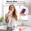TUTT Smart Pill Organizer | Bluetooth 7-Day Medication Dispenser, Reminder Box | With Alarm for iOS & Android