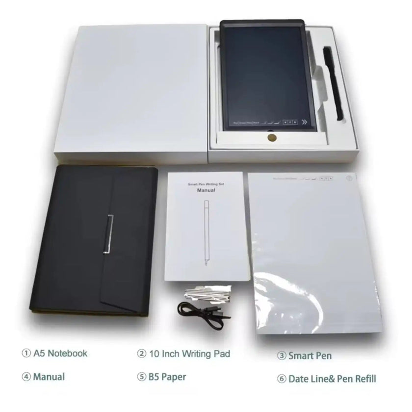 TUTT Smart Pen and Notebook Set | Digital Stylus Writing Board | Real-Time Sync with Android & iOS