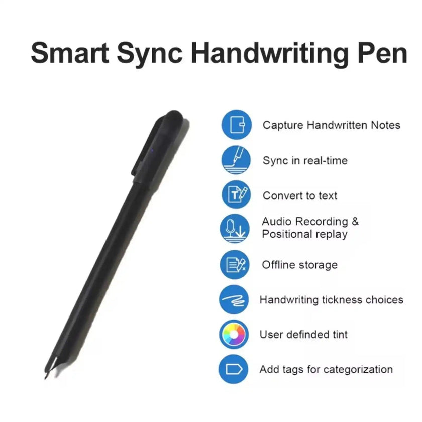 TUTT Smart Pen and Notebook Set | Digital Stylus Writing Board | Real-Time Sync with Android & iOS