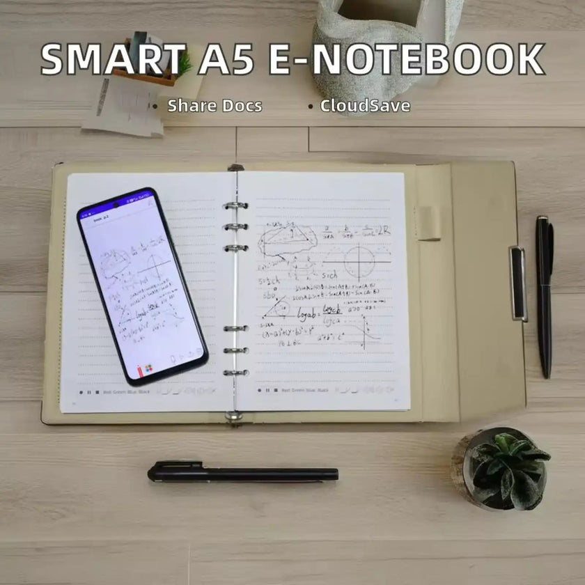 TUTT Smart Pen and Notebook Set | Digital Stylus Writing Board | Real-Time Sync with Android & iOS