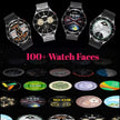 TUTT Smart Watch  For Men BT Earbuds | Android & iOS IP67 Waterproof T7