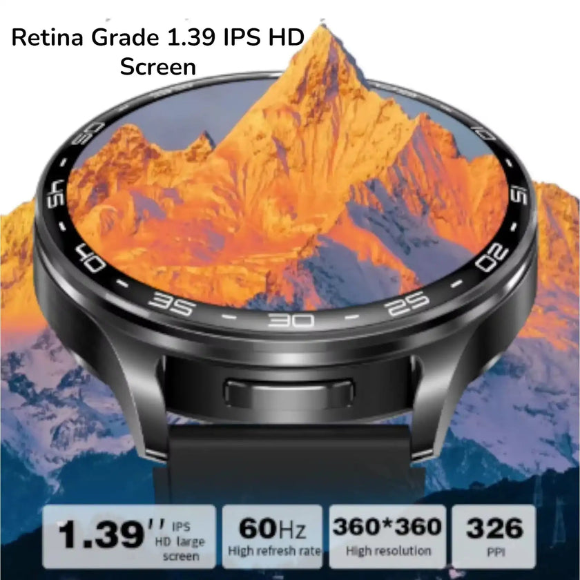 TUTT Smart Watch  For Men BT Earbuds | Android & iOS IP67 Waterproof T7