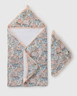 Hooded Towel Set - English Garden