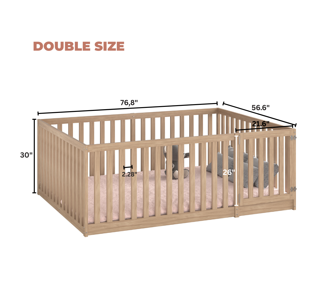 LITTLE DREAMER FLOOR BED (CA)