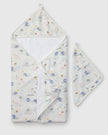 Hooded Towel Set - Mini Mathletes