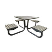 Table en grappe carrée Marco 36″