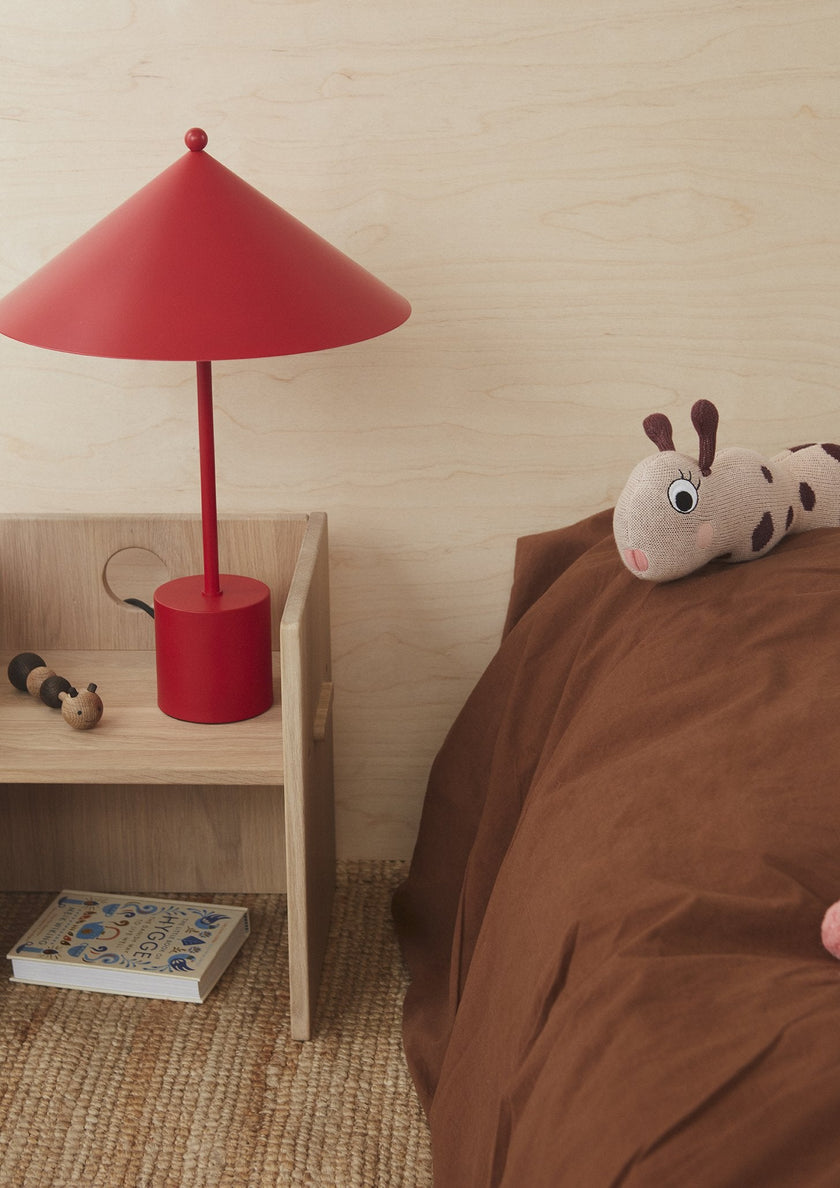 Table Lamp Kasa - Cherry Red