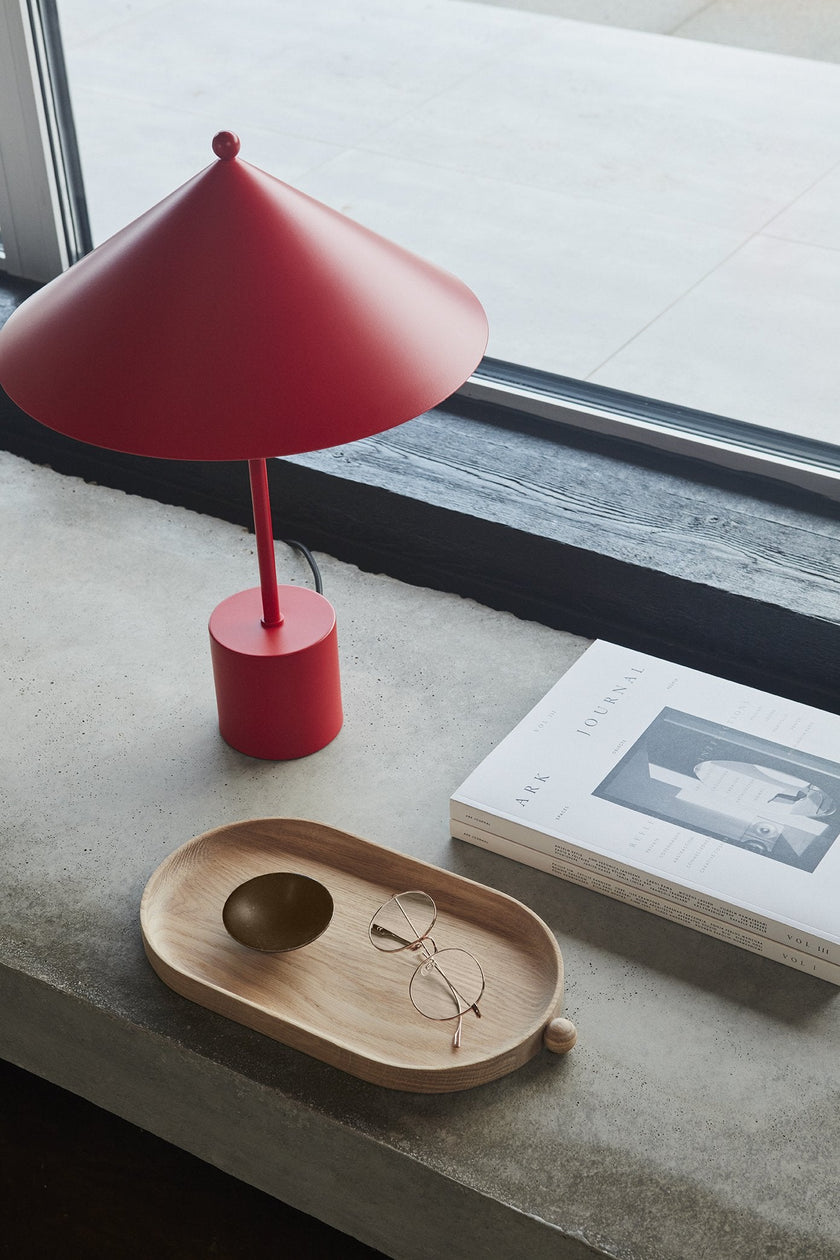 Table Lamp Kasa - Cherry Red
