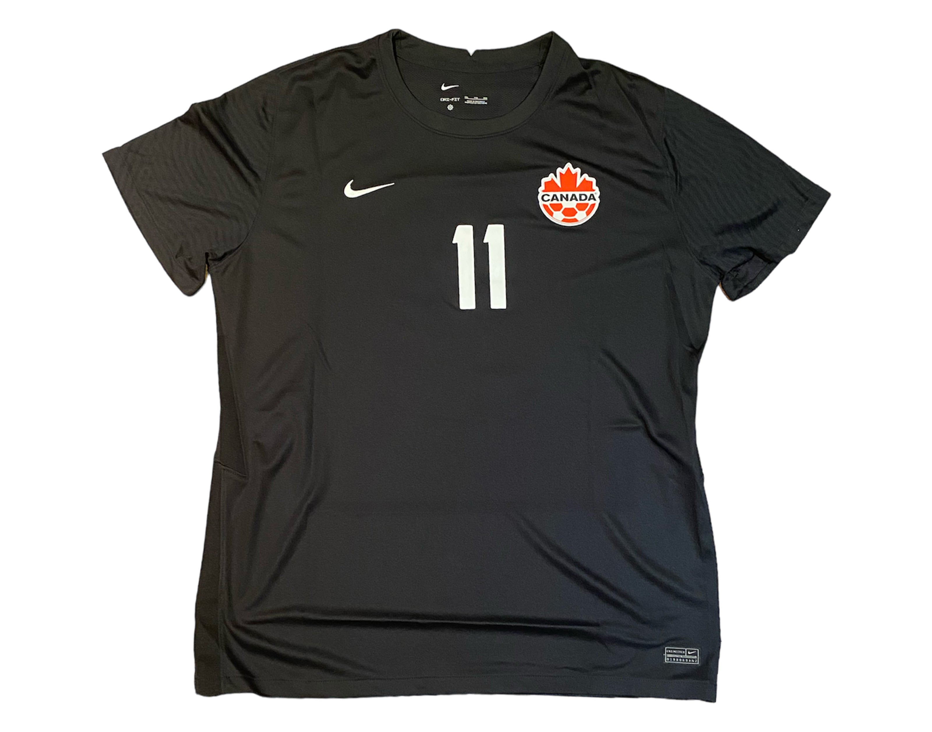 Tajon Buchanan Autographed Canada Men's National Team Nike Replica Jersey