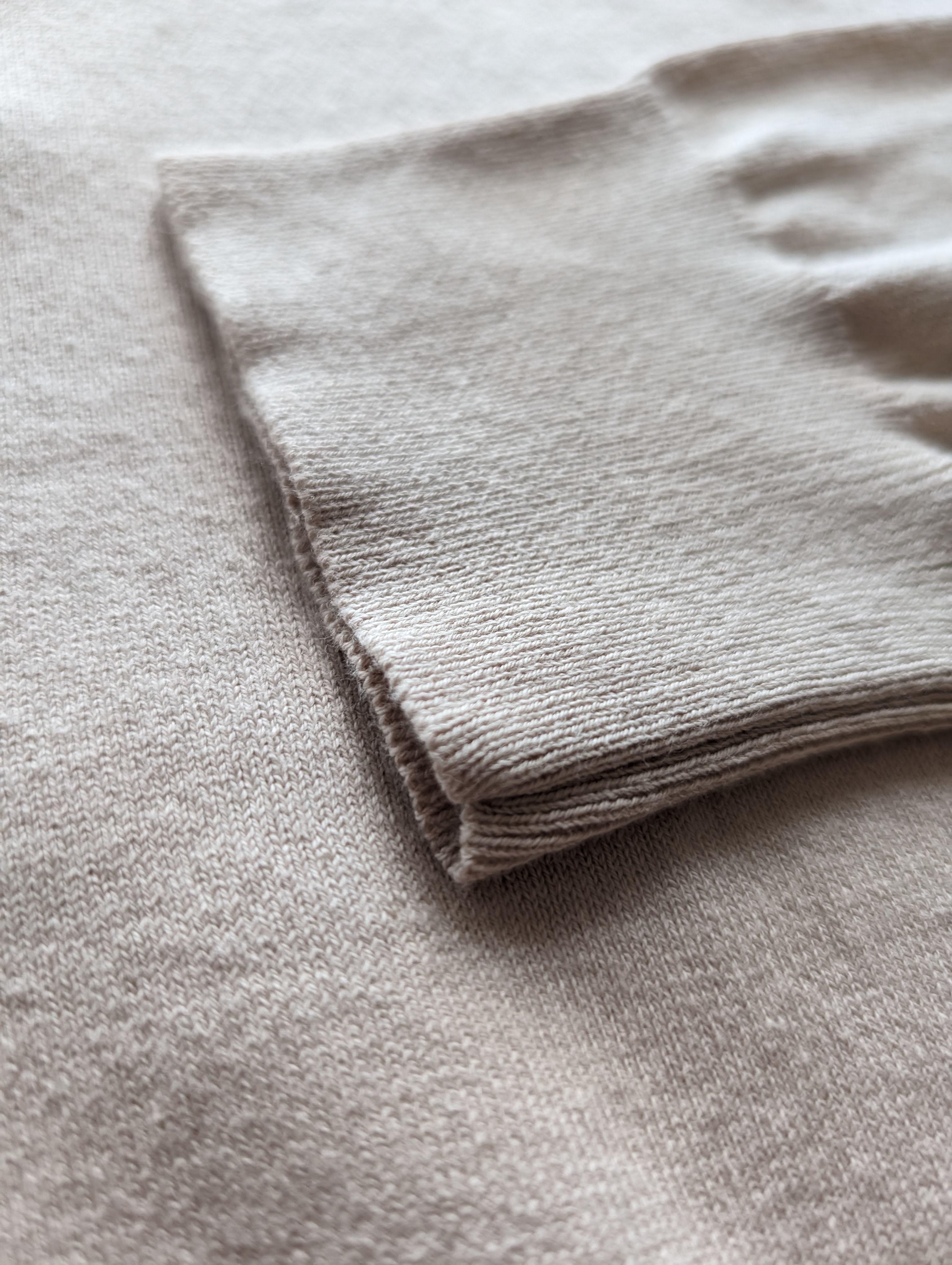 Knit Hoodie - Oatmeal