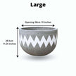Tantan Cement Planter (Multiple Sizes)