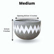 Tantan Cement Planter (Multiple Sizes)