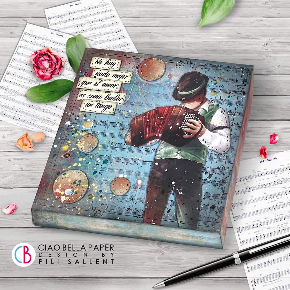 Ciao Bella Tango Paper Pad 6