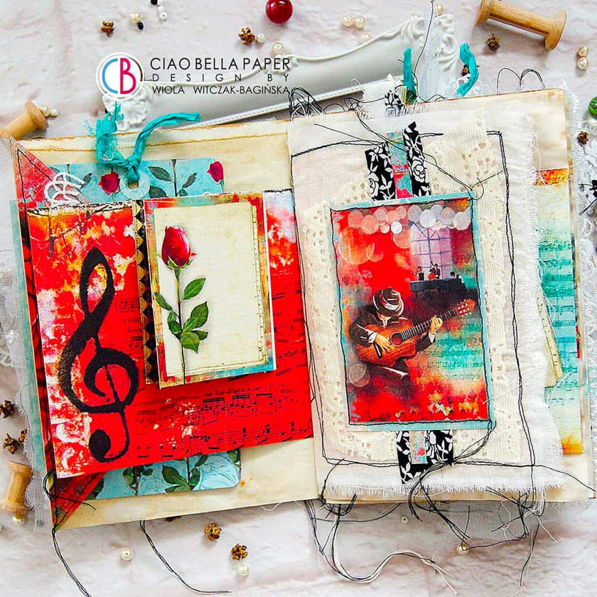 Ciao Bella Tango Paper Pad 6