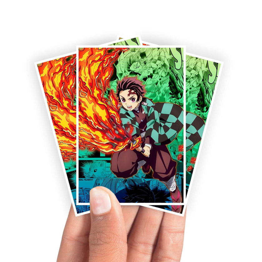 Manches de cartes Tanjiro Kamado