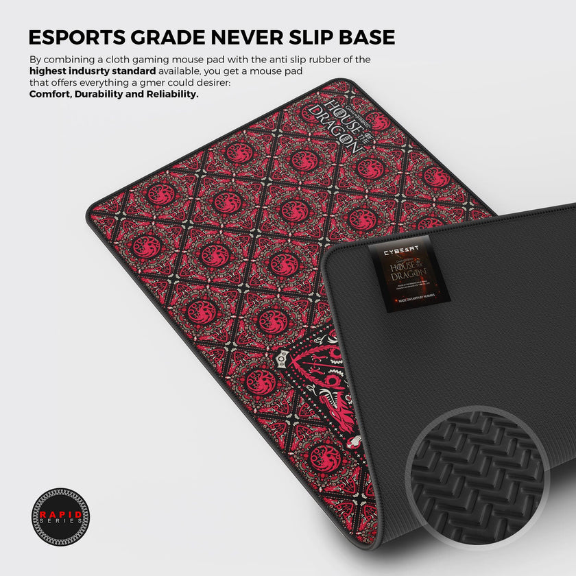 House Targaryen Gaming Mouse Pad