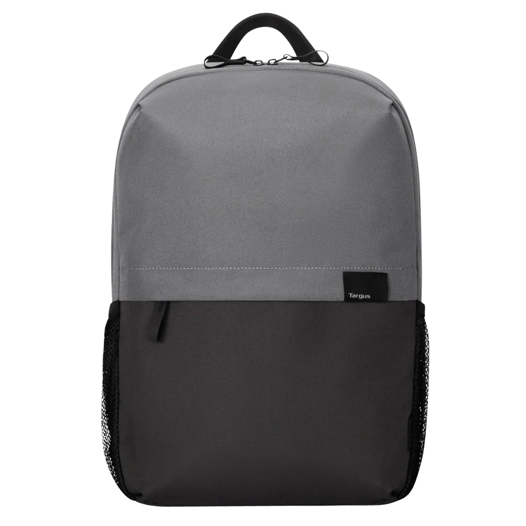 Targus - Backpack 15 - 16in Sagano EcoSmart Campus Slim- Grey & Black (TBB636GL)
