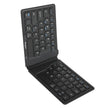 Targus - Clavier Bluetooth pliable, antibactérien, ergonomique, connectable à 3 appareils maximum, PC/Mac/Android/iOS (AKF003US)