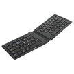 Targus - Clavier Bluetooth pliable, antibactérien, ergonomique, connectable à 3 appareils maximum, PC/Mac/Android/iOS (AKF003US)