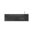 Targus - Keyboard Wired Full Size 108 Keys PC/Mac - Black (AKB30US)