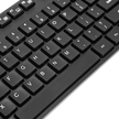 Targus - Keyboard Wired Full Size 108 Keys PC/Mac - Black (AKB30US)
