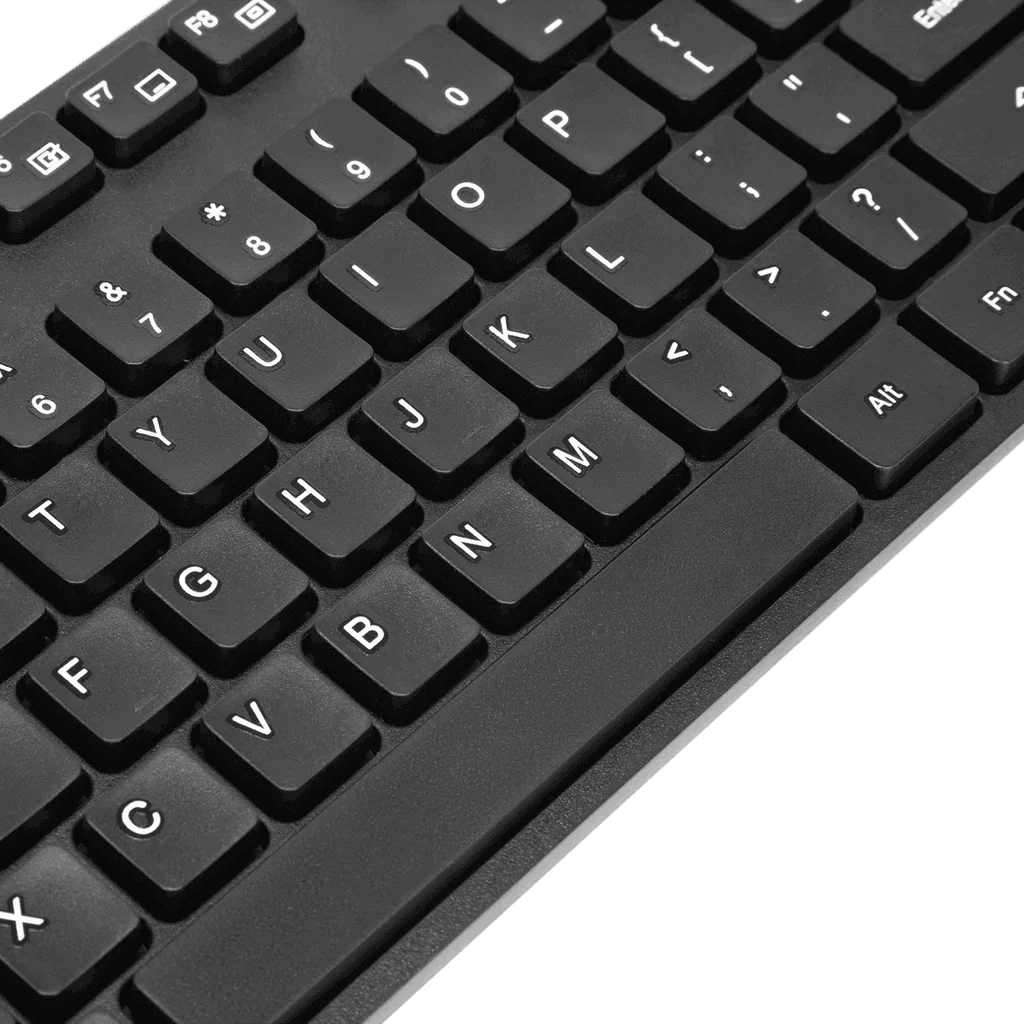 Targus - Keyboard Wired Full Size 108 Keys PC/Mac - Black (AKB30US)