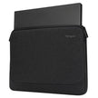 Targus - Sleeve 13 - 14in Cypress with EcoSmart Made from Recycled Water Bottles - Black (TBS646GL)