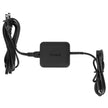 Targus - Targus Universal Laptop Power Adapter 65W Semi Slim USB-C Qualcomm Quick Charge 30 with Extra USB-A Port - Black