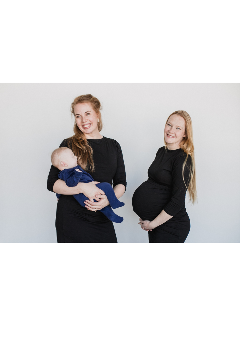Taryn 3/4 Sleeve Maternity and Nursing Dress