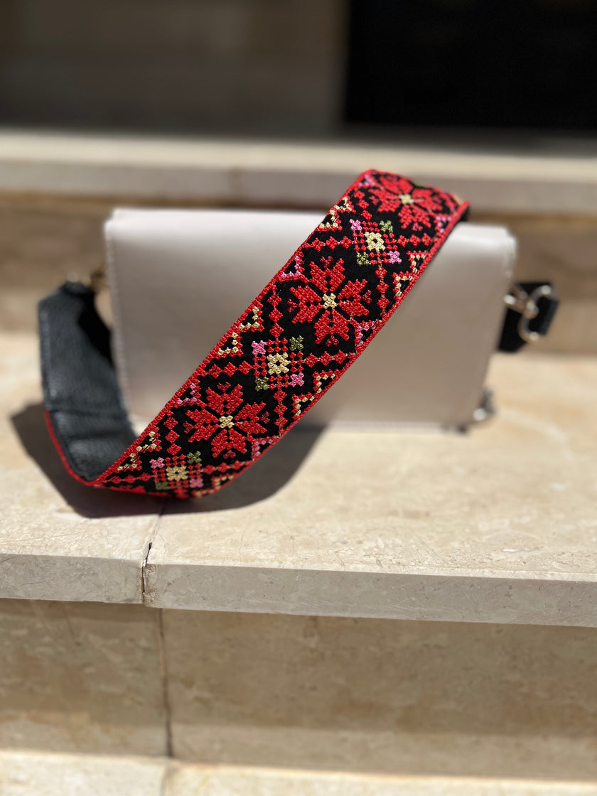 Tatreez Strap | Multipurpose Strap – Palestinian Embroidery Pattern