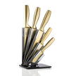 Taylor's Eye Witness - 5 Pc Satin Gold Fan Block Set
