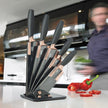 Taylor's Eye Witness - 5Pc Brooklyn Copper Fan Shaped Knife Block Set