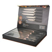 Taylor's Eye Witness - 5Pc Brooklyn Rose Gold Titanium Presentation Box Set - With Bonus Knife Sharpener