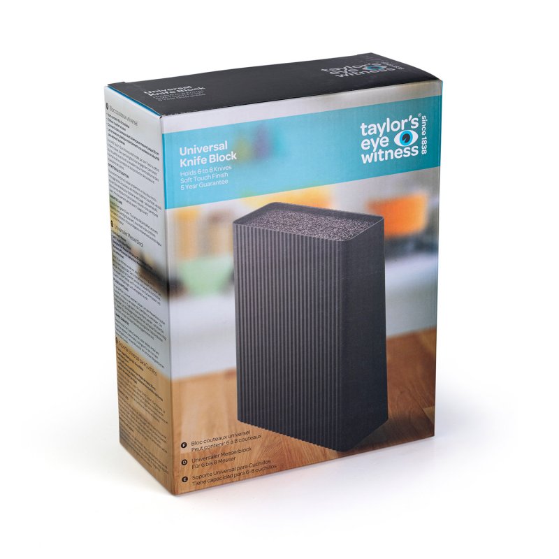Taylor's Eye Witness - Any Place Knife Block Soft Touch