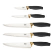 Taylor's Eye Witness - Brooklyn Brass 5 Pc Knife Set
