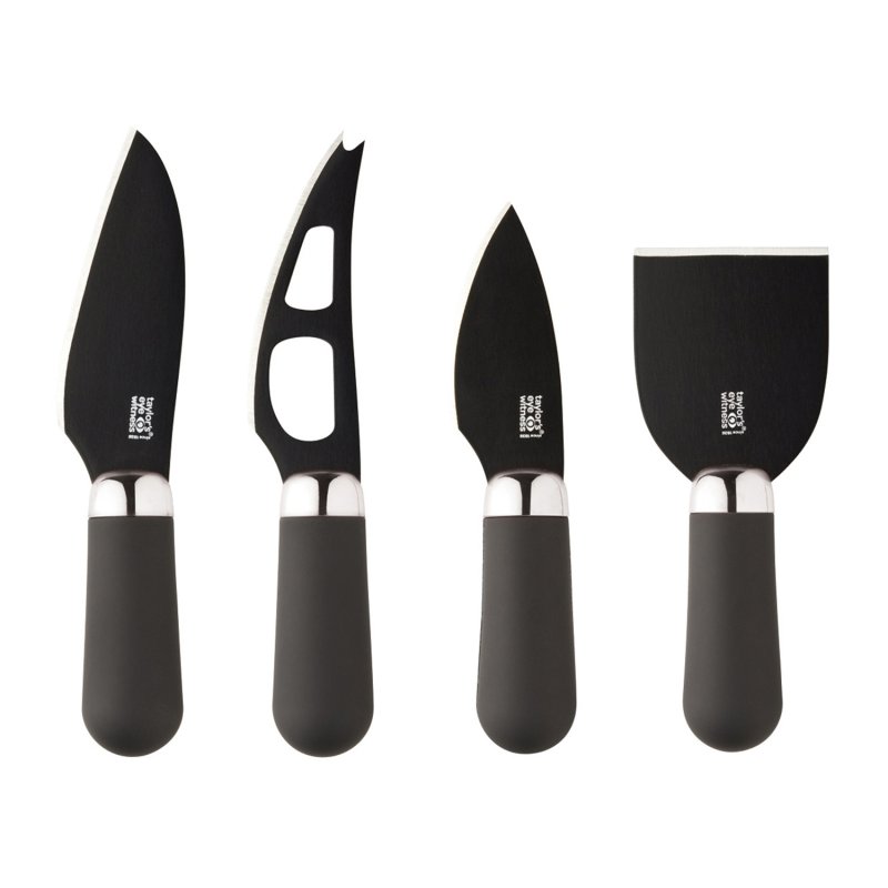 Taylor's Eye Witness - Brooklyn Chrome Cheese Set W/Slate Board