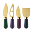 Taylor's Eye Witness - Cheese Knife (Set of 4) Deco & Gold Brooklyn