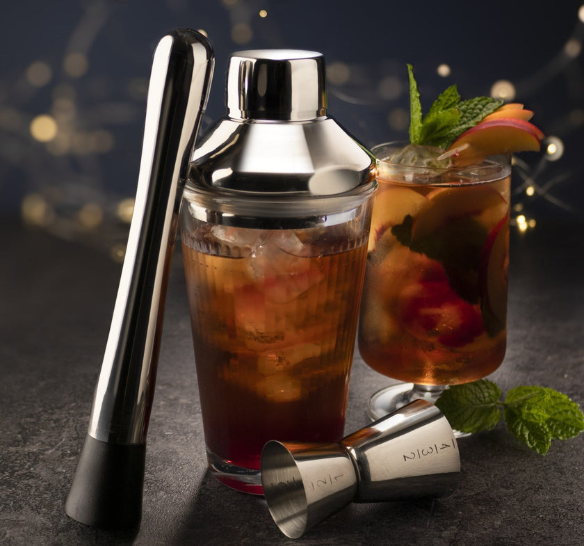 Taylor's Eye Witness - Cocktail Set/3 Reeded Glass/S/S