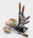 Taylor's Eye Witness - Fan Knife Block Set/5 Brooklyn Walnut