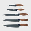 Taylor's Eye Witness - Kitchen Knife Set/5 Brooklyn Walnut