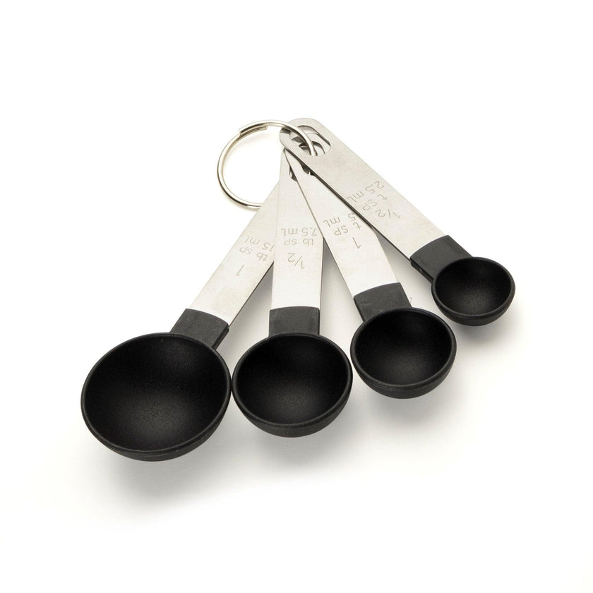 Taylor's Eye Witness - Measuring Spoons - Set 4.1/2 Tsp/2.5 Ml, 1 Tsp/5 Ml, 1/2 Tbsp/7.5Ml & 1 Tbsp/15Ml