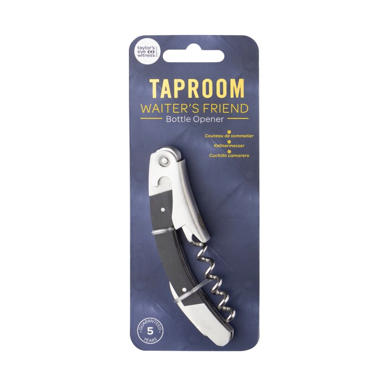 Taylor's Eye Witness - Waiters Corkscrew Black Wood