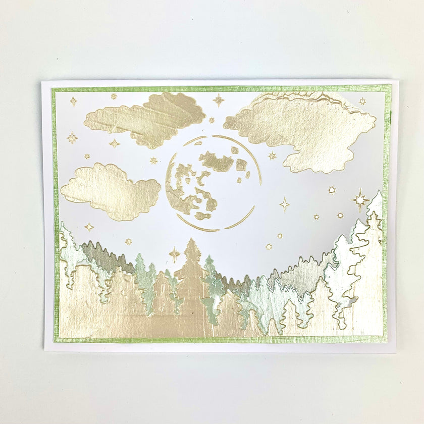 The Crafters Workshop Layered Santa Moon