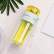 Tea Infuser Filter Separation Double Wall Glass Bottle