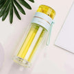 Tea Infuser Filter Separation Double Wall Glass Bottle