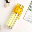 Tea Infuser Filter Separation Double Wall Glass Bottle