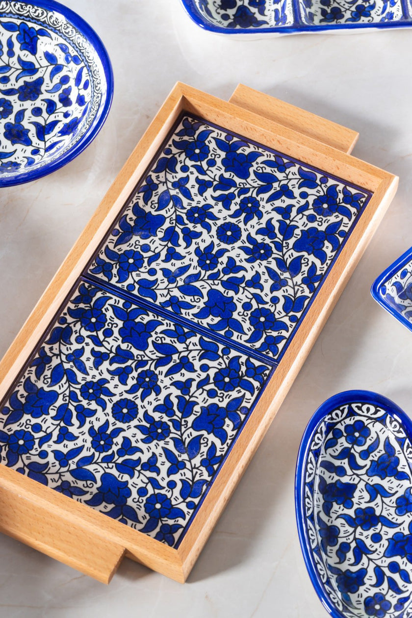 Wooden Serving Tray - Zahra