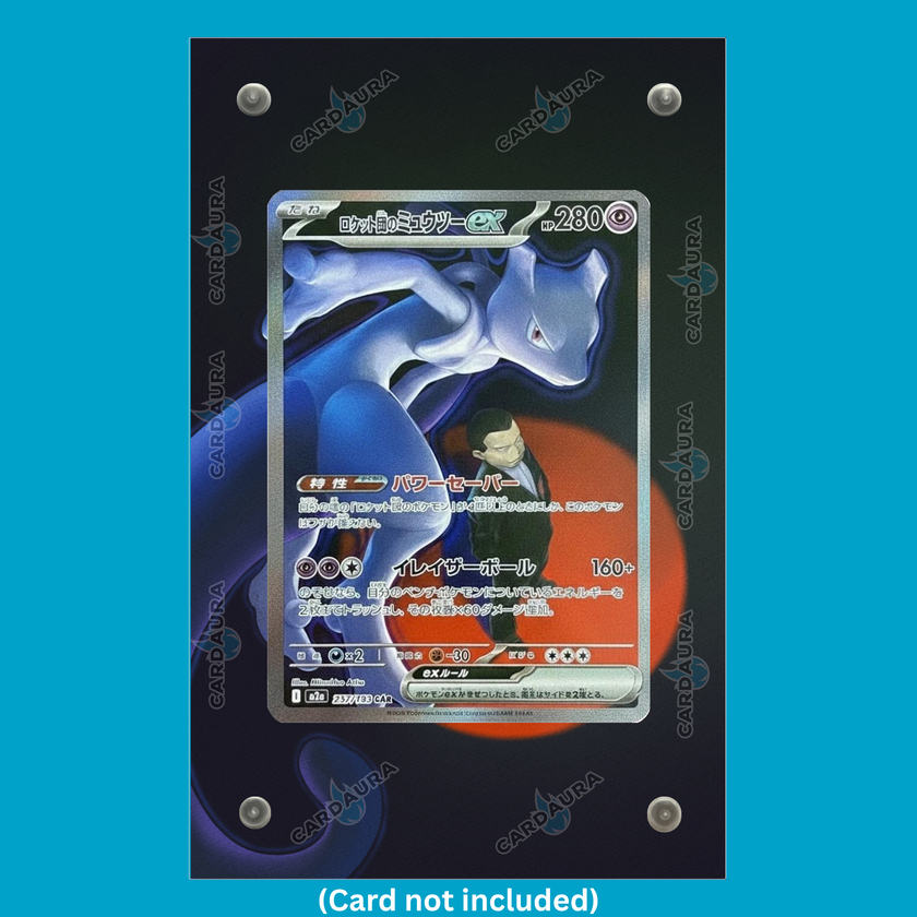 Team Rocket's Mewtwo EX 237/193 Ascended Heroes (Ungraded) Display Case